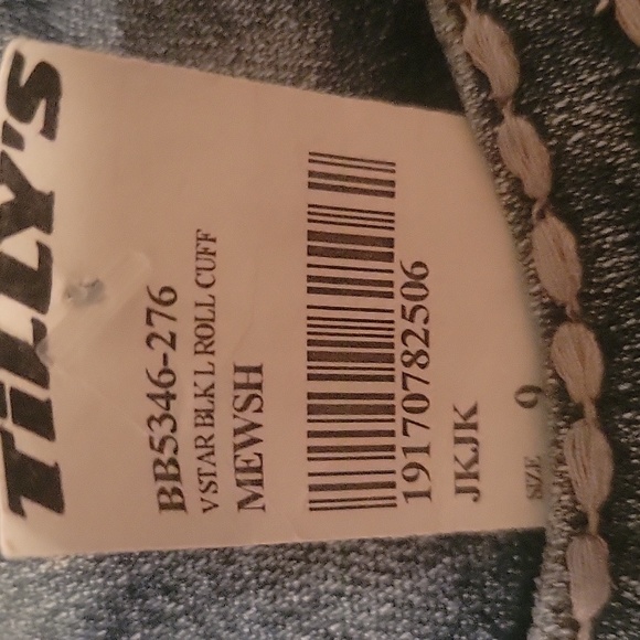 V-STAR BLACK LABEL Crop Jeans sz9 NWT - Picture 6 of 9